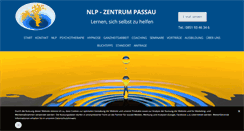 Desktop Screenshot of nlp-passau.de